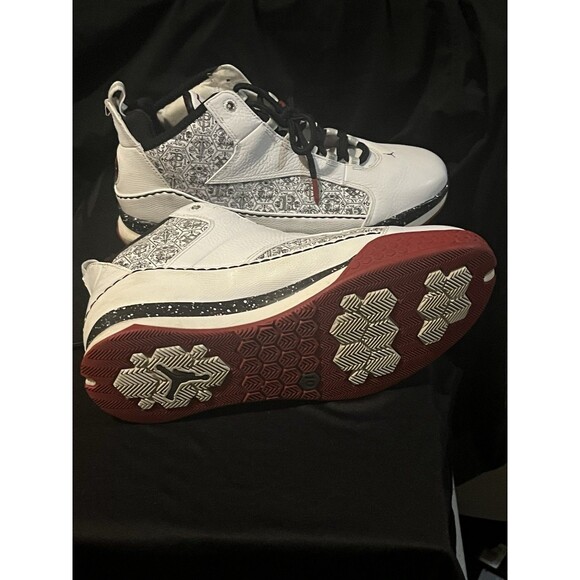 Nike Air Jordan CP3 White Black Varsity Red 385208-101 Graffiti Art Men 10 main image 8